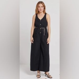 Size L Frank & Oak organic Cotton Jumpsuit Romper wide leg